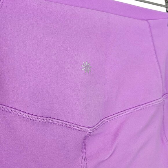 Athleta Salutation Stash 5" Shorts, Purple, Athletic, Size Large - Picture 3 of 8